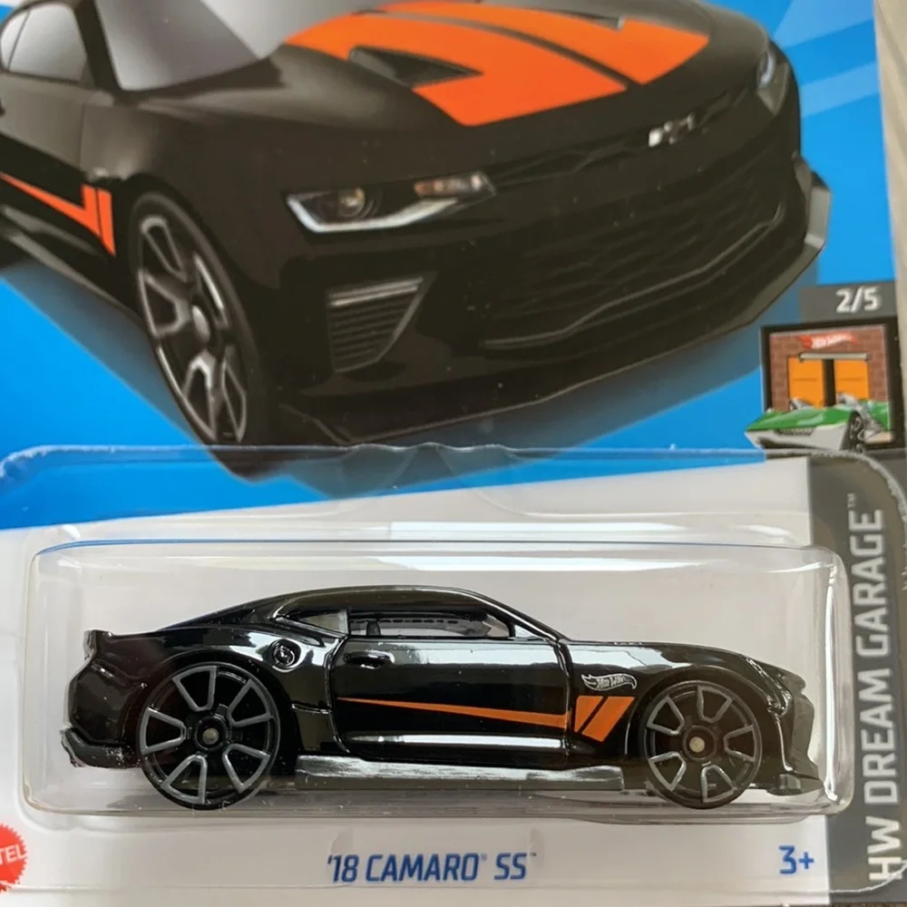 Hot Wheels 2018 Camaro SS Chevy Chevrolet Black Muscle Car Hotwheels 2024 New